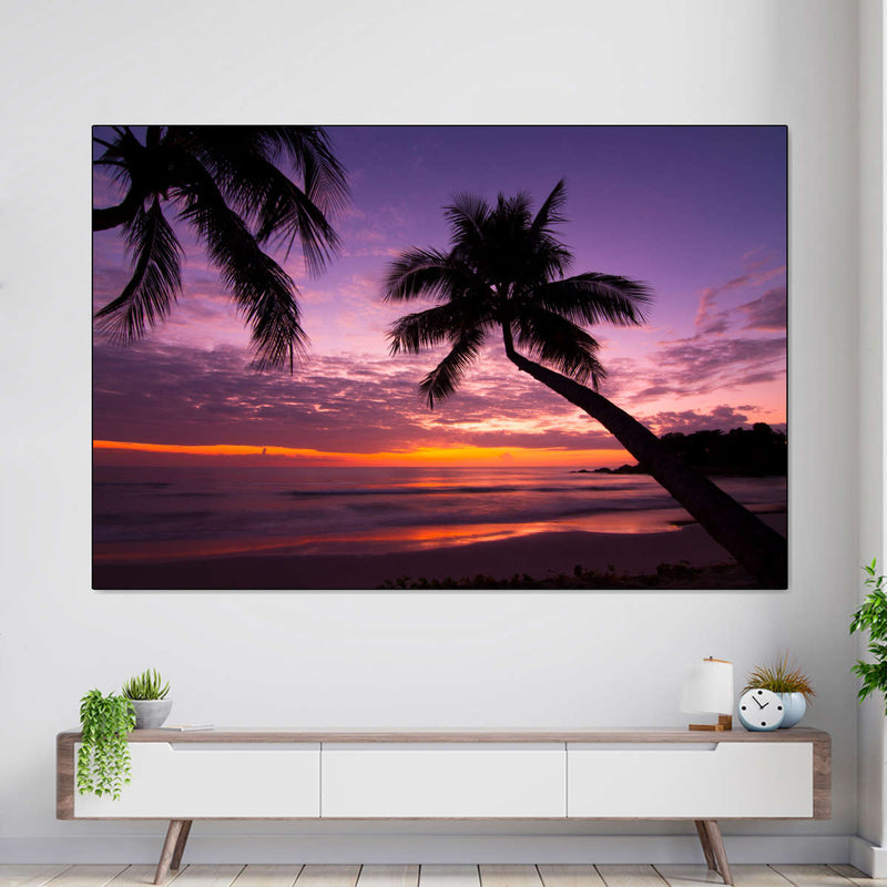 Palm Koh Samui Sunset Wall Art