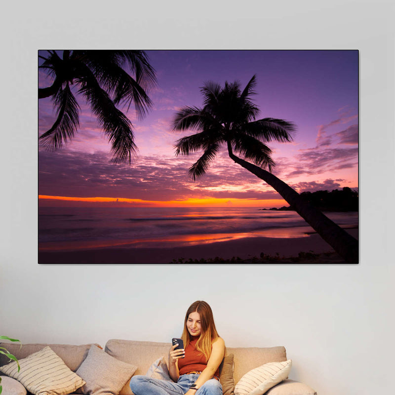 Palm Koh Samui Sunset Wall Art