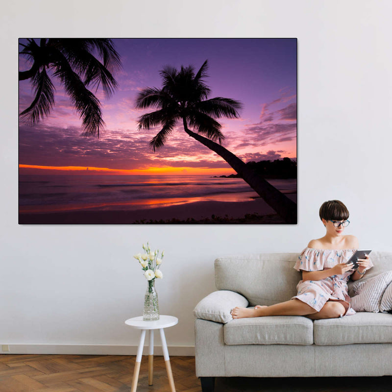 Palm Koh Samui Sunset Wall Art