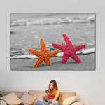 Nautical Starfish Duo Wall Art
