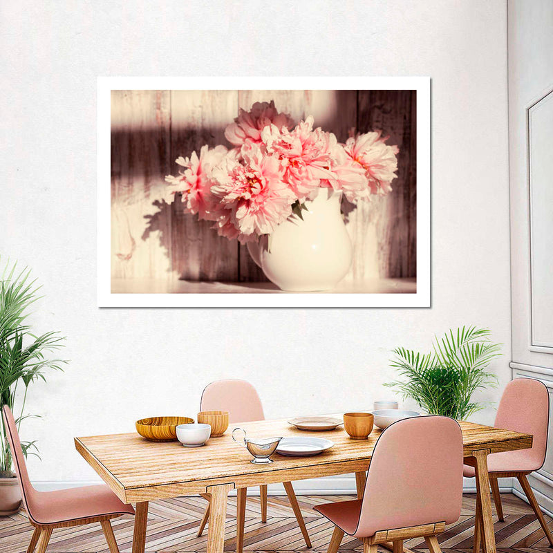 Sun Bright Peonies Wall Art