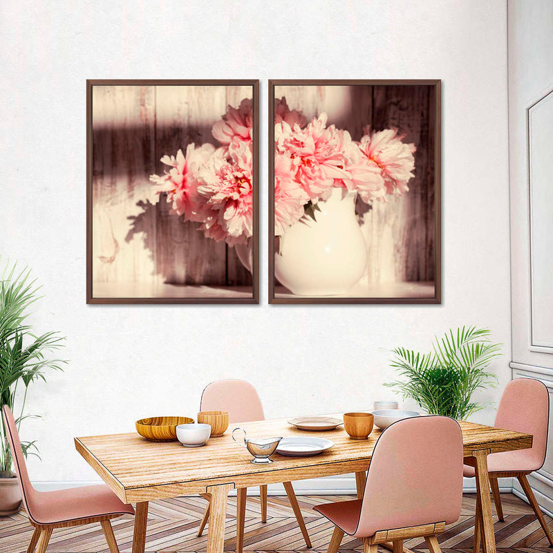 Sun Bright Peonies Wall Art