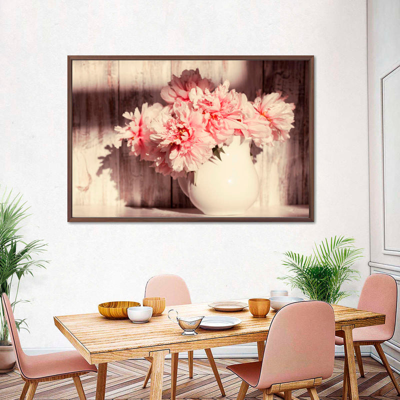 Sun Bright Peonies Wall Art