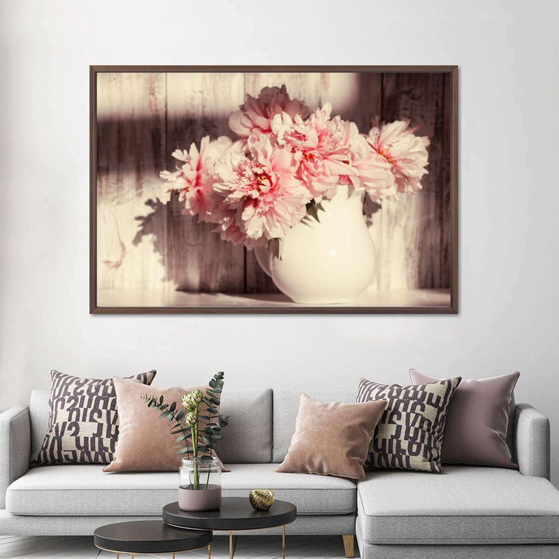 Sun Bright Peonies Wall Art