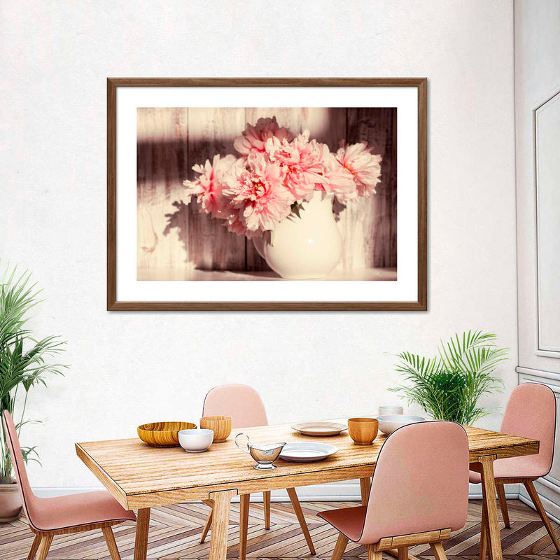 Sun Bright Peonies Wall Art