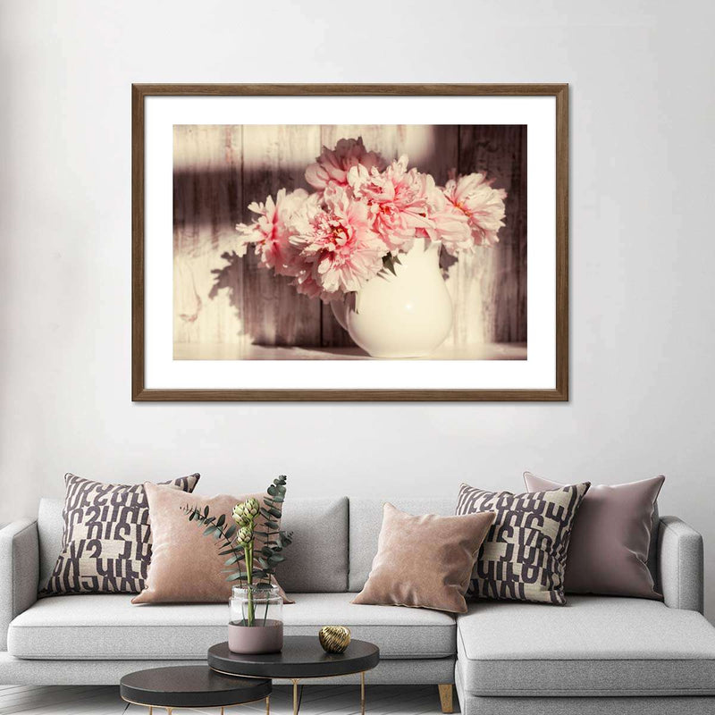 Sun Bright Peonies Wall Art
