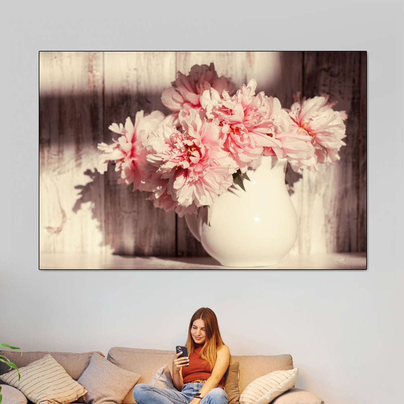 Sun Bright Peonies Wall Art