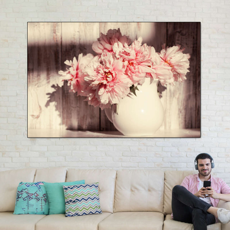 Sun Bright Peonies Wall Art