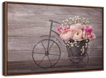Ranunculus Bicycle Vase Wall Art