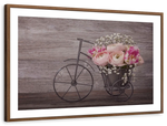 Ranunculus Bicycle Vase Wall Art