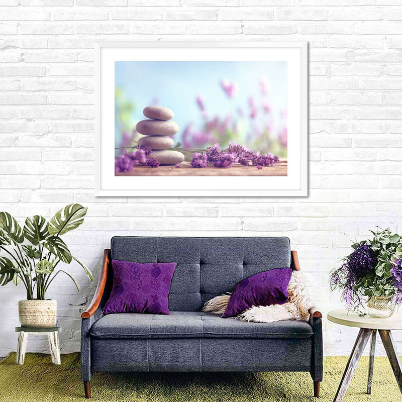 Zen Lavender Wall Art