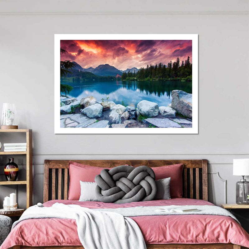 Tatra Mountain Lake Wall Art