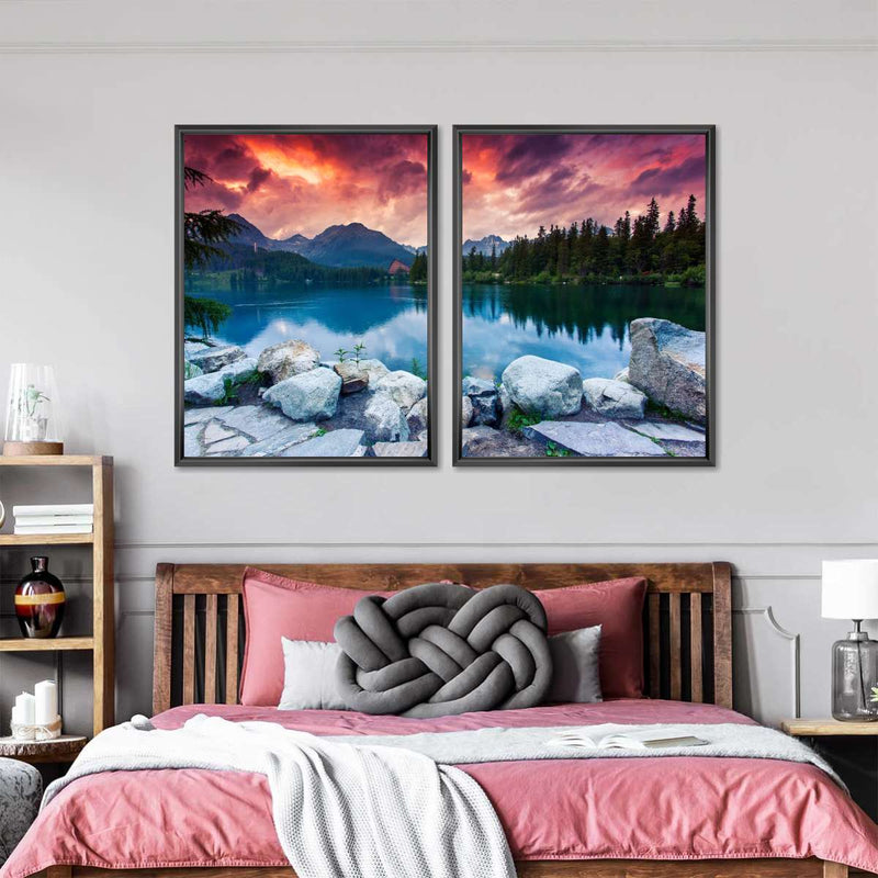 Tatra Mountain Lake Wall Art