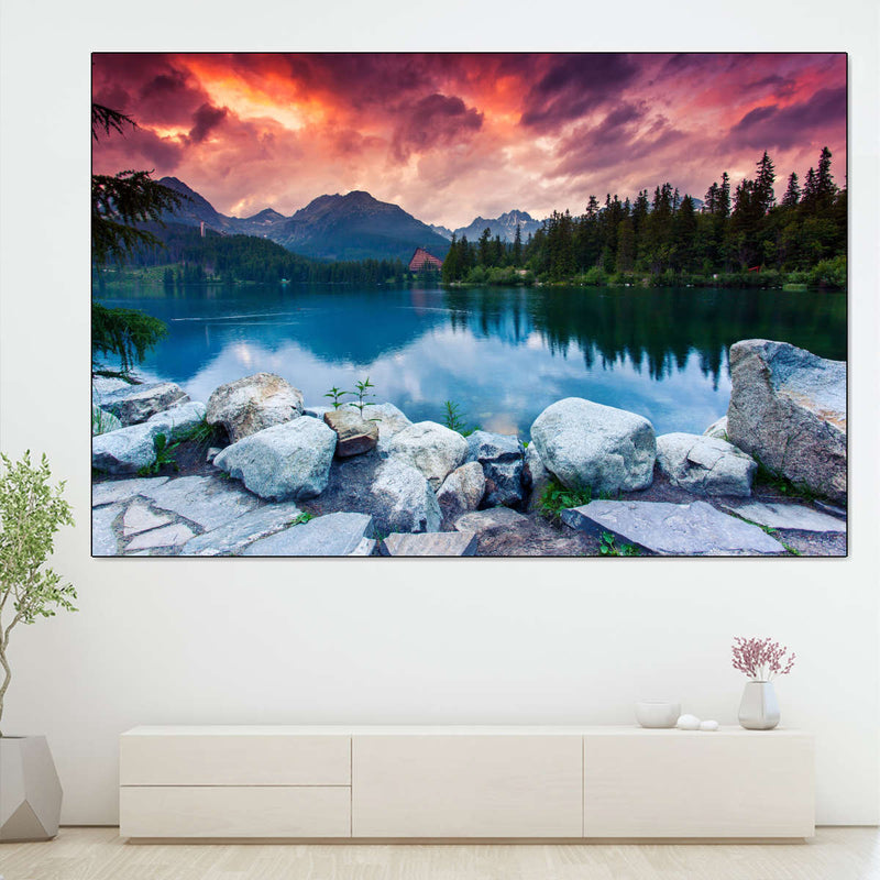 Tatra Mountain Lake Wall Art