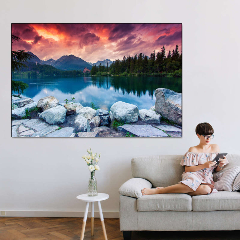 Tatra Mountain Lake Wall Art