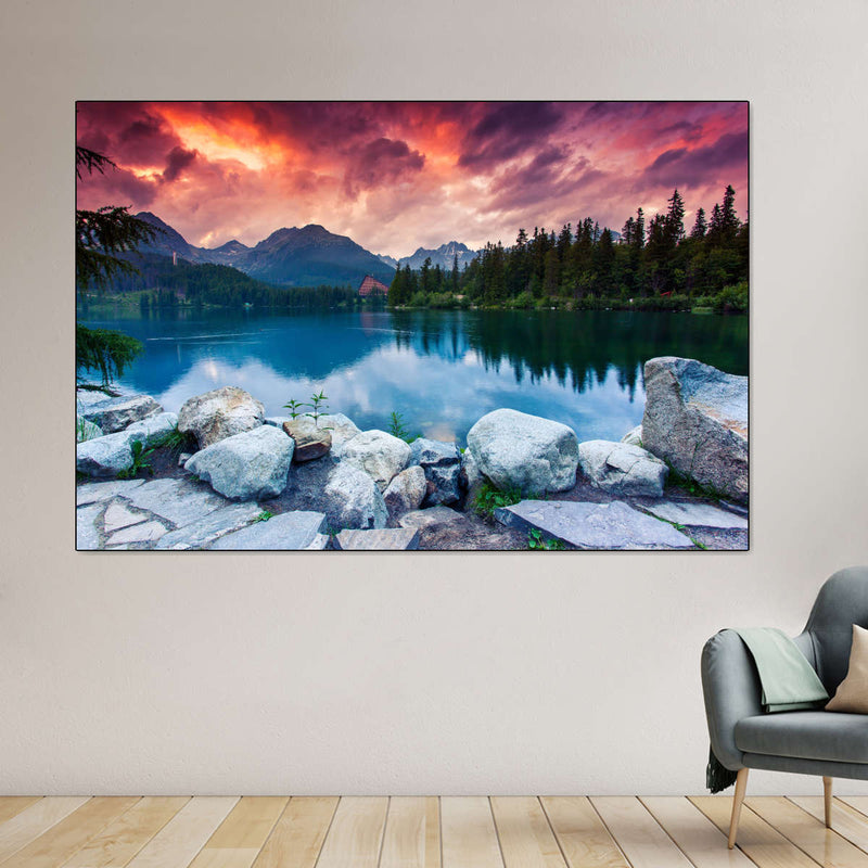 Tatra Mountain Lake Wall Art