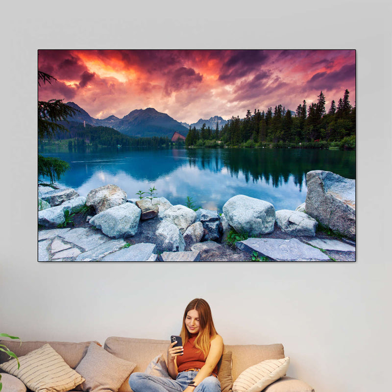 Tatra Mountain Lake Wall Art