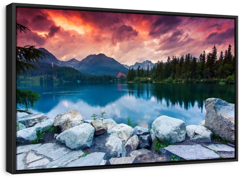 Tatra Mountain Lake Wall Art