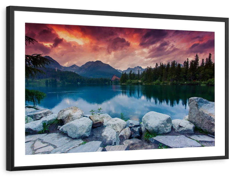 Tatra Mountain Lake Wall Art