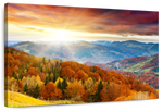 Mountain With Trees Wall Art