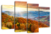 Mountain With Trees Wall Art