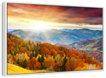 Mountain With Trees Wall Art