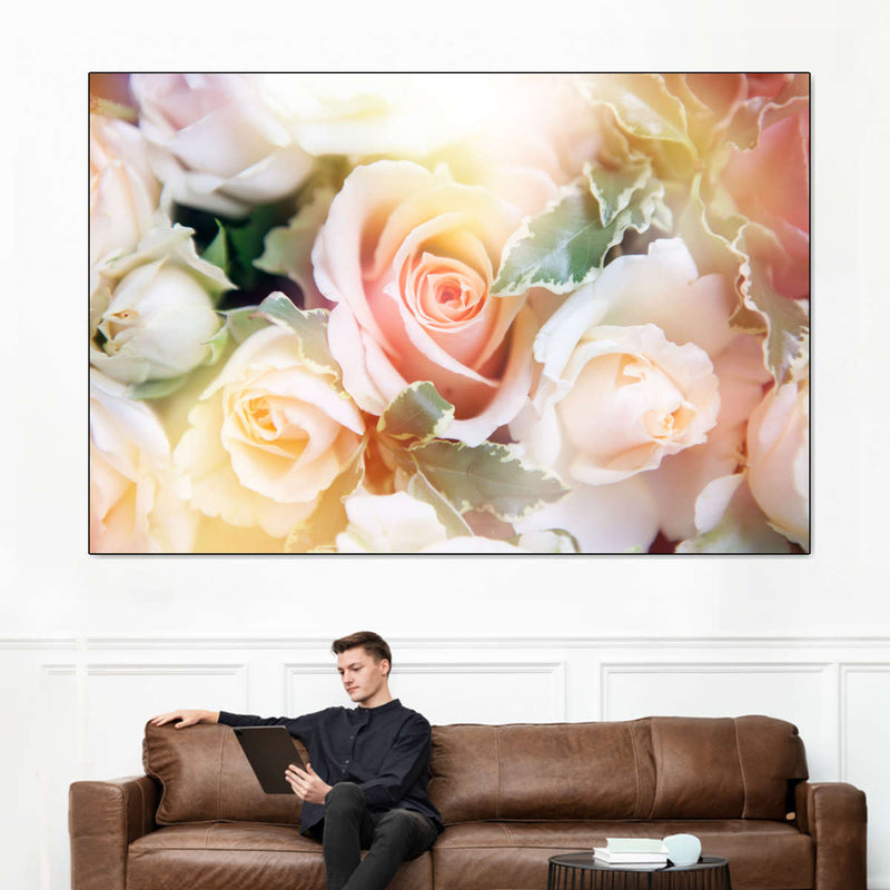 Roses In Bloom Wall Art