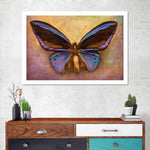 Purple Butterfly Wall Art