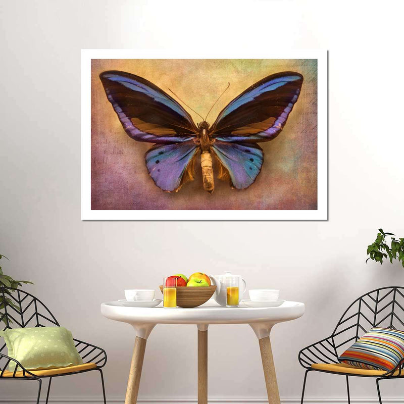 Purple Butterfly Wall Art