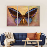 Purple Butterfly Wall Art