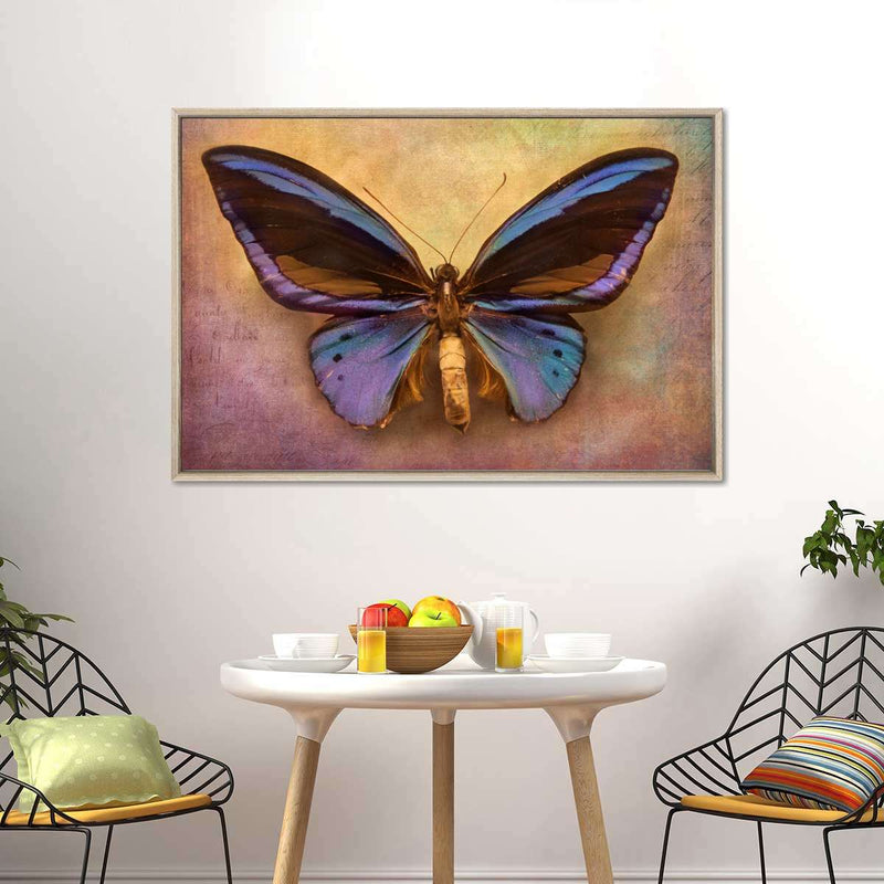 Purple Butterfly Wall Art