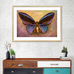 Purple Butterfly Wall Art