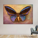 Purple Butterfly Wall Art