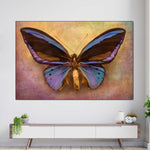 Purple Butterfly Wall Art