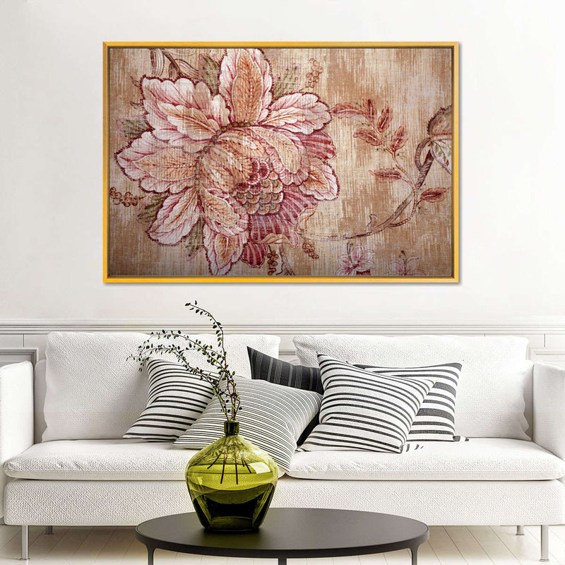 Victorian Flowers Wall Art