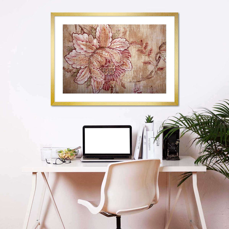 Victorian Flowers Wall Art