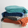 Hinterstoder Dark Blue Throw