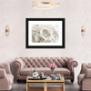 Pure White Roses Wall Art