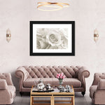 Pure White Roses Wall Art
