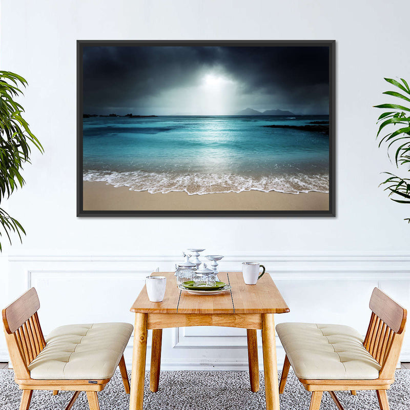 La Digue Island Evening Sky Wall Art