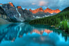 Tranquil Moraine Lake Wall Art