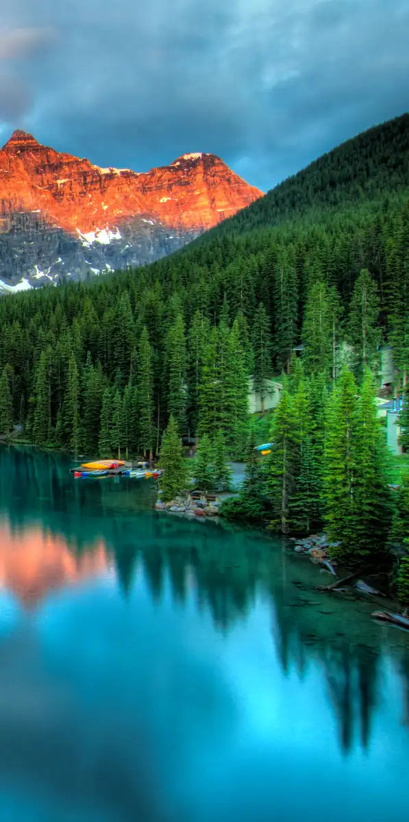 Tranquil Moraine Lake Wall Art