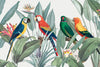 Tropical Safari Parrots Wall Art