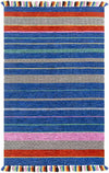 Smethwick Global Bright Blue Area Rug
