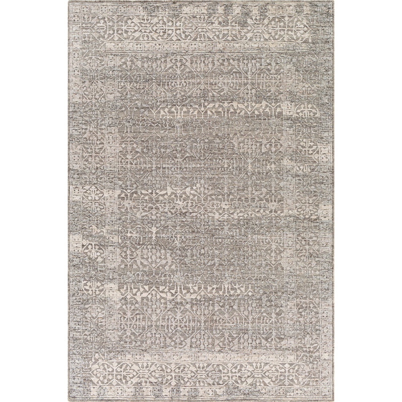 Tunus Silver Hand-Knotted Rug