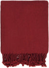 Silz Bright Red Throw