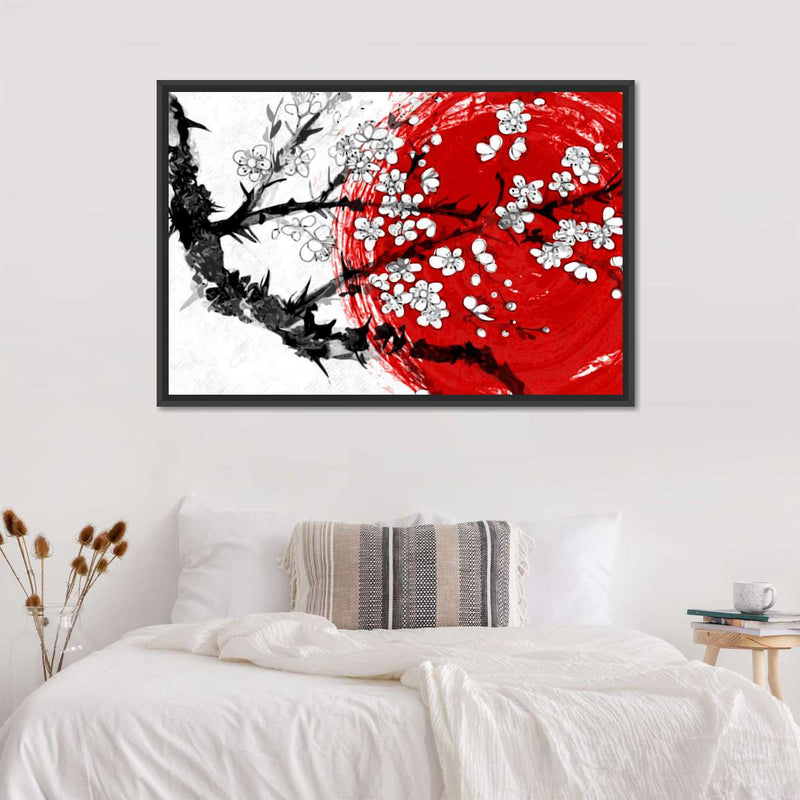 Japan Cherry Blossom Wall Art