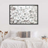 White Roses Wall Art