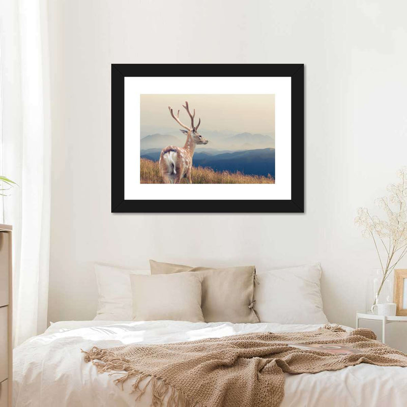 Mountain Sika Deer Wall Art