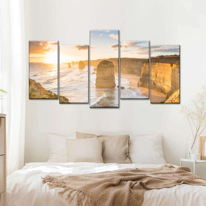 Twelve Apostles Beach Sunrise Wall Art
